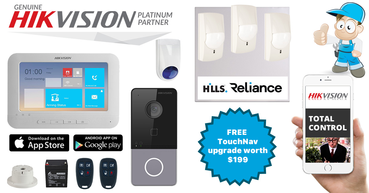 Hikvision Intercom and Alarm Package
